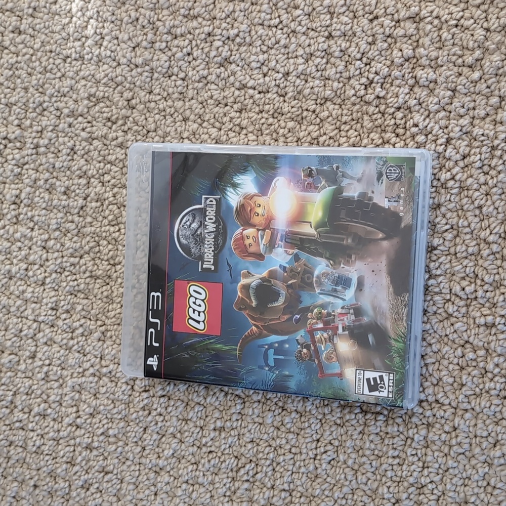Used PS3 Lego Jurassic World video game